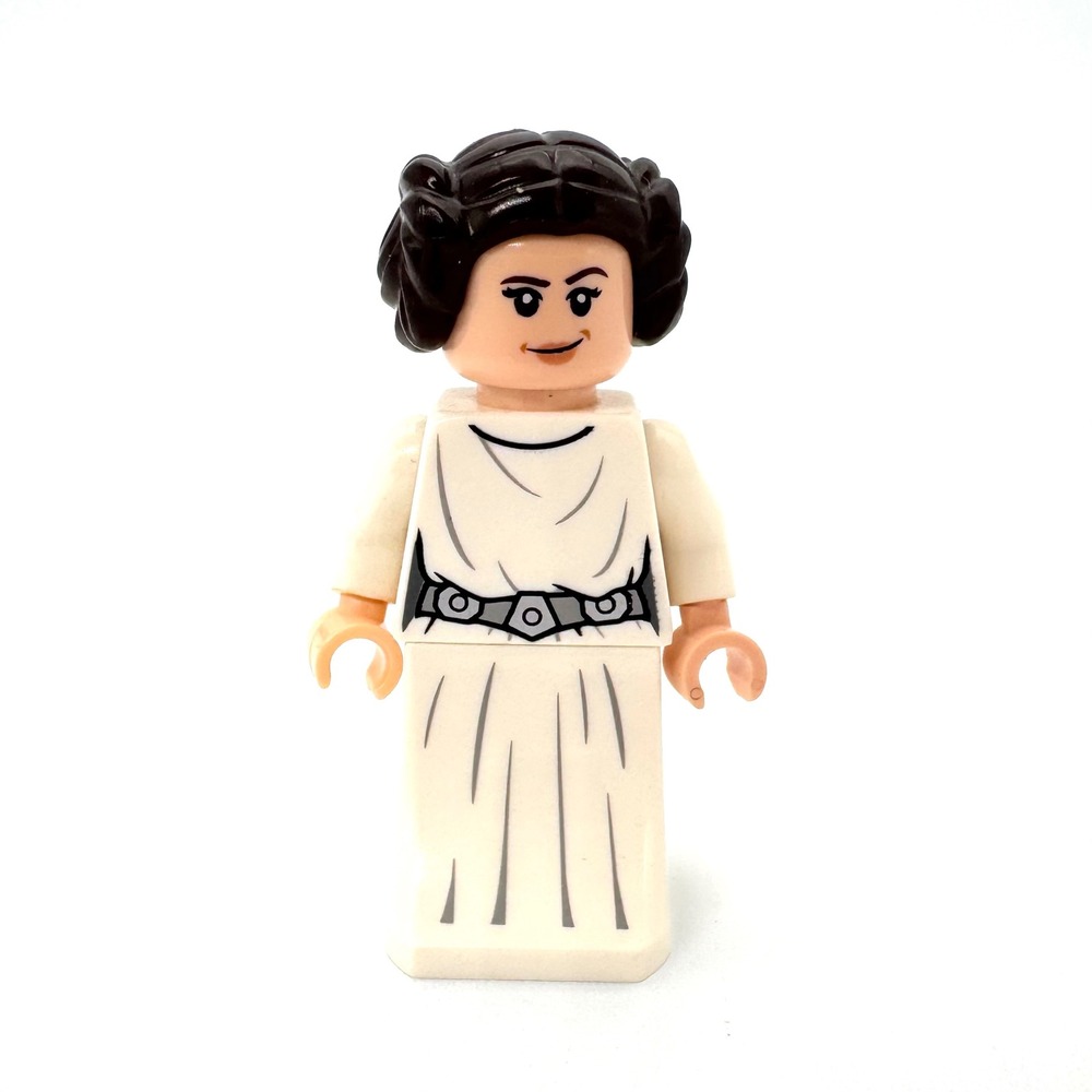LEGO Star Wars Princess Leia Minifigure White Dress Detailed Belt sw1032